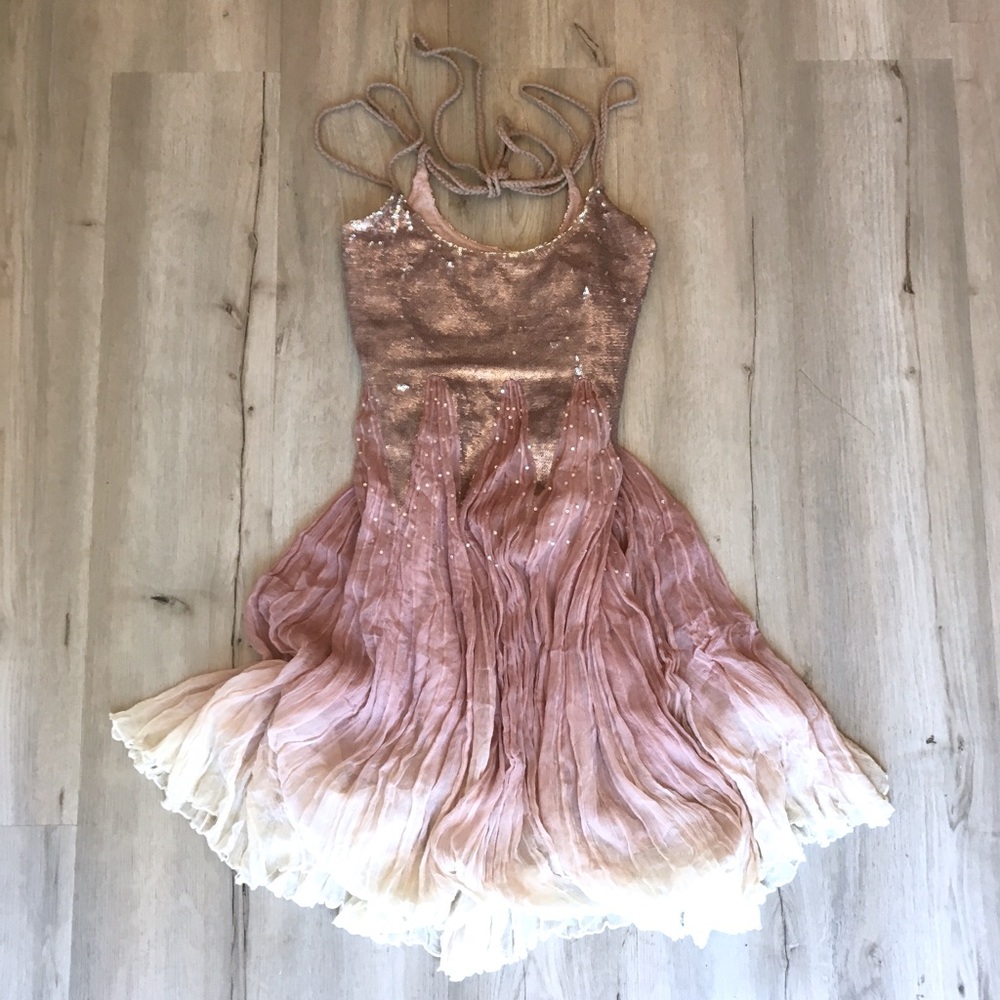 Free People Ombre Sequin Daydream Supernova Dress - Picture 2 of 6